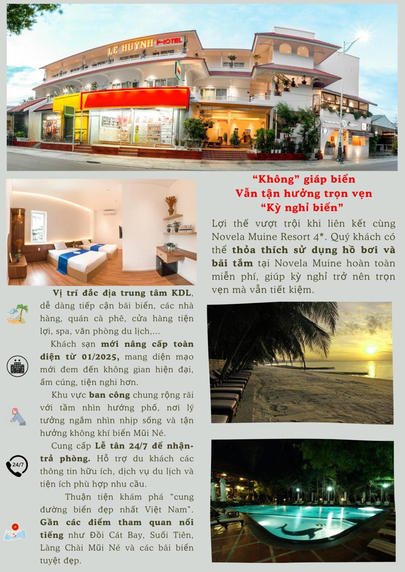 Le Huynh Mui Ne Hotel Exterior photo